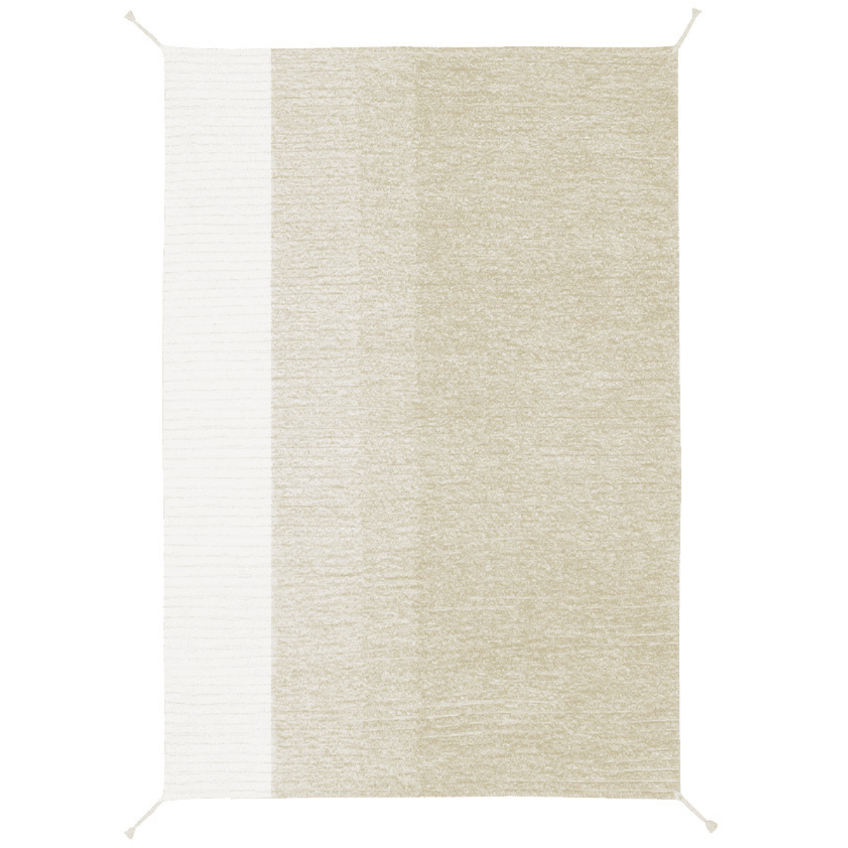 LORENA CANALS - Tapis Lavable Réversible Gelato Vert 120 x 160 Cm