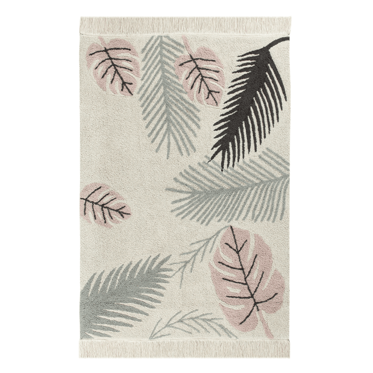 LORENA CANALS - Tapis Lavable Tropical Rose 140 x 200 Cm