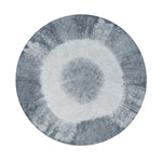 LORENA CANALS - Tapis Tie - dye Bleu Vintage Ø 150 Cm