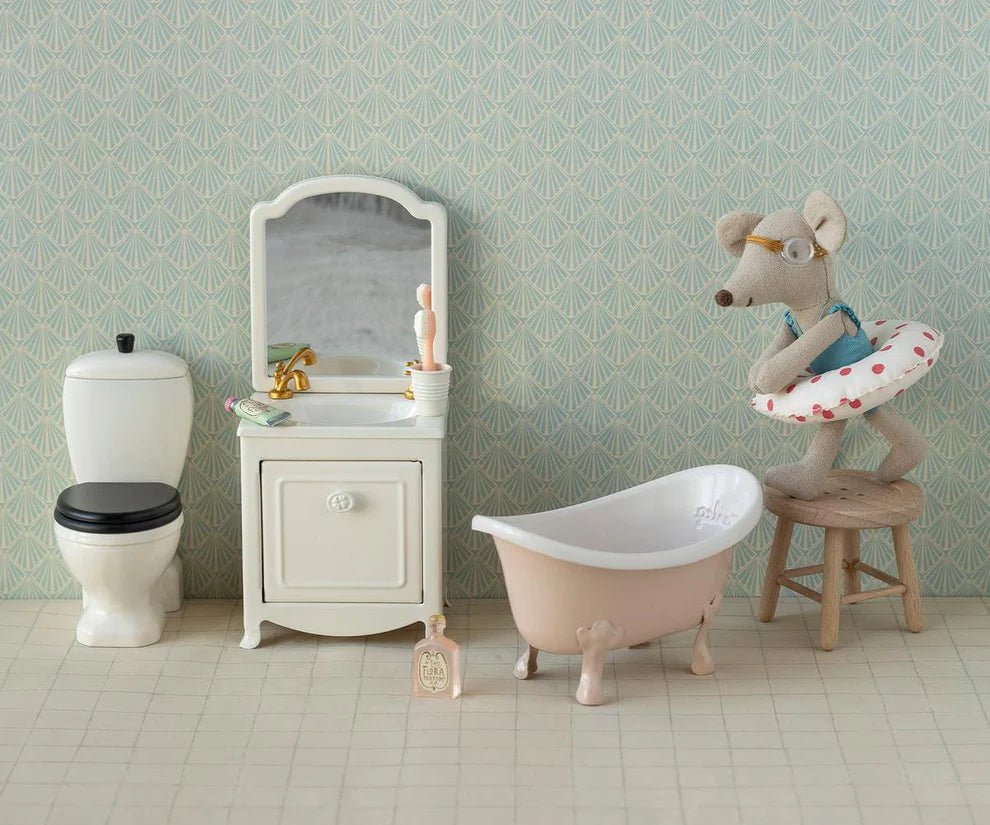 MAILEG - Baignoire, Pour Souris Maileg - Rose