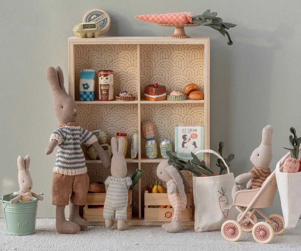 MAILEG - Boite Miniature - Retour De L'épicerie Pour Souris Maileg