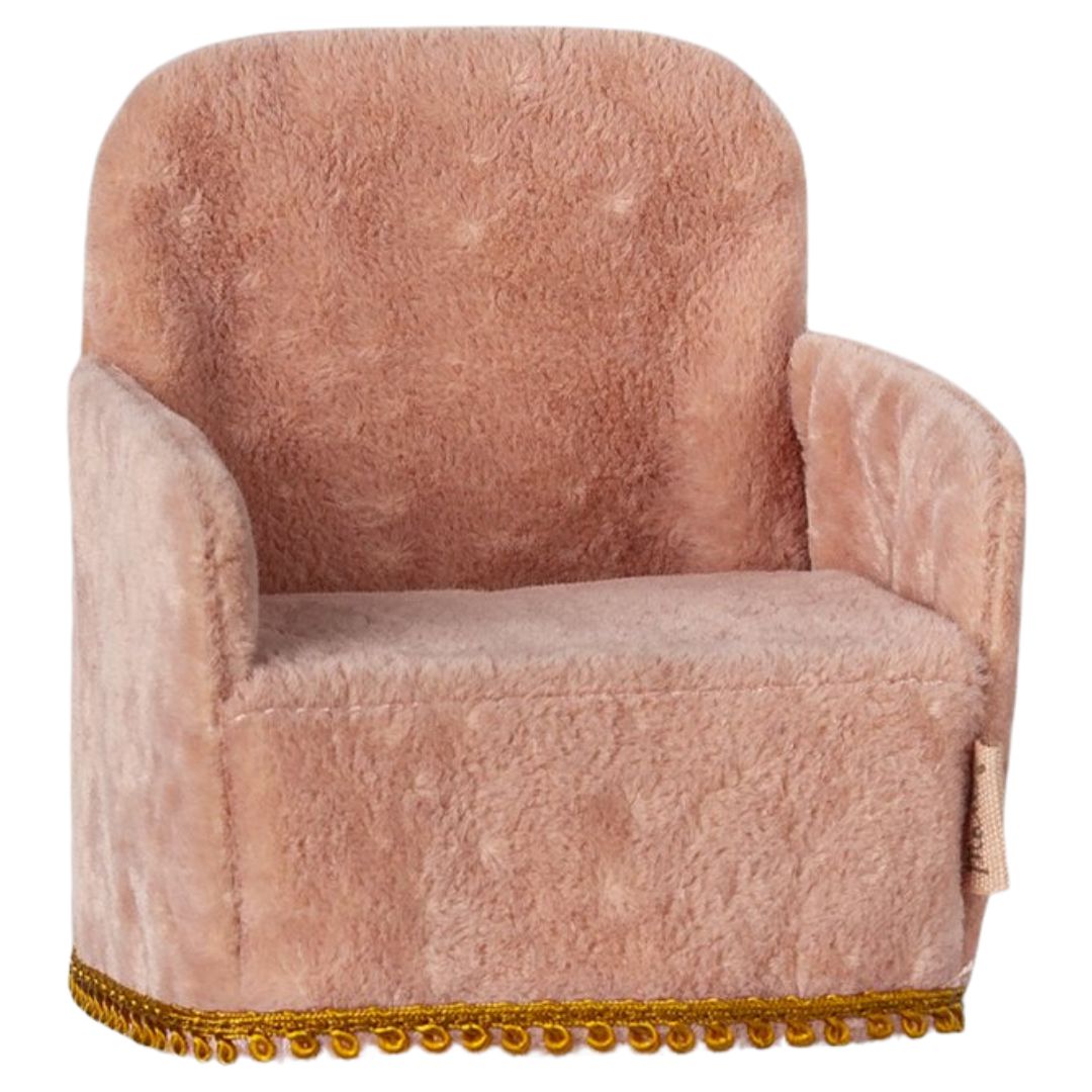 MAILEG - Chaise Pliante Souris Rose