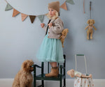 MAILEG - Chien Caniche, Peluche Vintage - Rosé Poudré