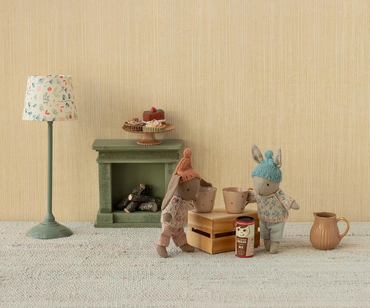 MAILEG - Lapin Hiver, Micro - Sable - Menthe