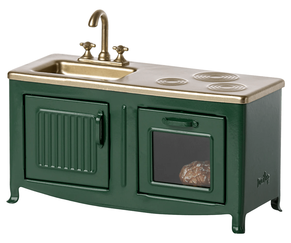 MAILEG - Meuble de Cuisine Pour Souris Maileg - Vert