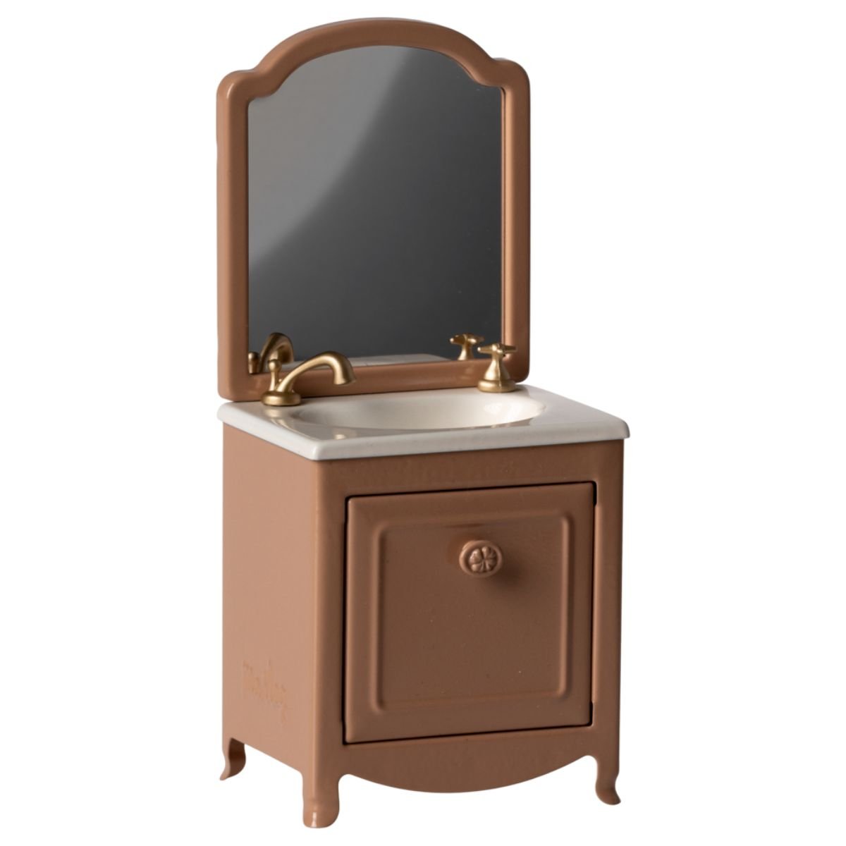 MAILEG - Meuble - lavabo, Souris - Poudre Foncé