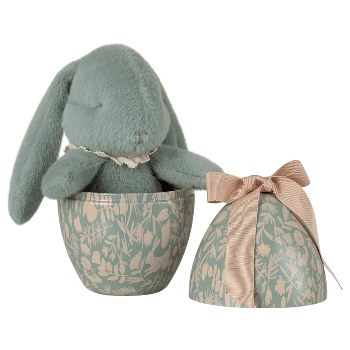 MAILEG - Oeuf De Pâques Avec Lapin - Menthe