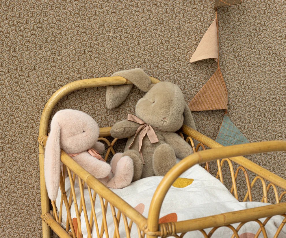 MAILEG - Peluche Lapin Moyen - Brun Poussiéreux