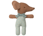 MAILEG - Souris Bébé "Sleepy Wakey" Dans Sa Boîte - Bleu