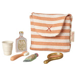 MAILEG - Trousse De Toilettes, Pour Souris Maileg - Rayé Rouge