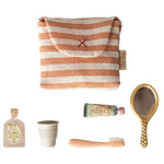 MAILEG - Trousse De Toilettes, Pour Souris Maileg - Rayé Rouge