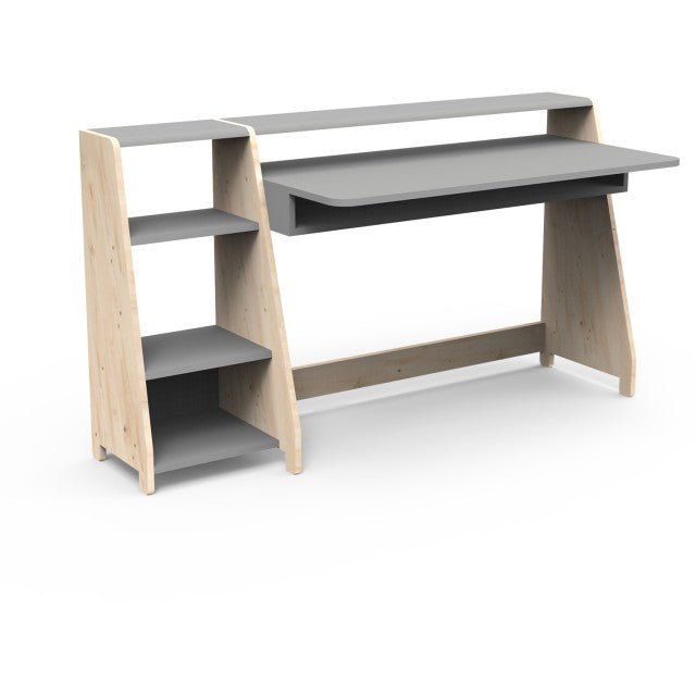 MATHY BY BOLS - Grand Bureau Avec Une Colonne Étagère ASYMETRY