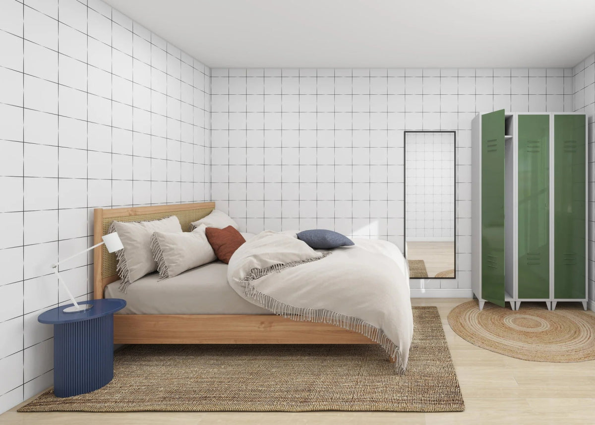 MUNKS & ME - Papier Peint Panoramique Pour Enfants - À Motifs Répétés Urban Grid