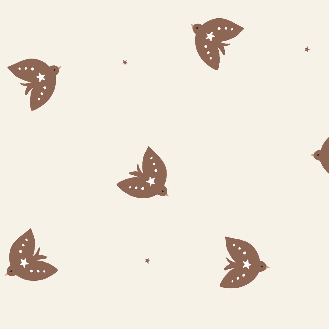 MUNKS & ME - Papier Peint Panoramique Pour Enfants - Flutter Sky Moka