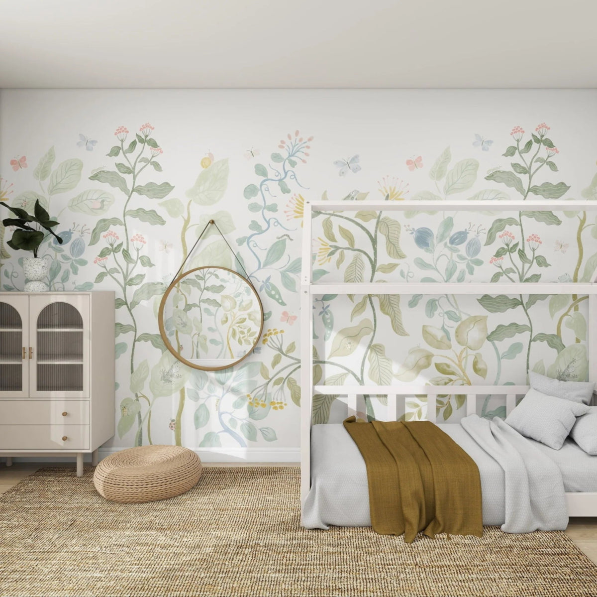 MUNKS & ME - Papier Peint Panoramique Pour Enfants - Jardin Secret