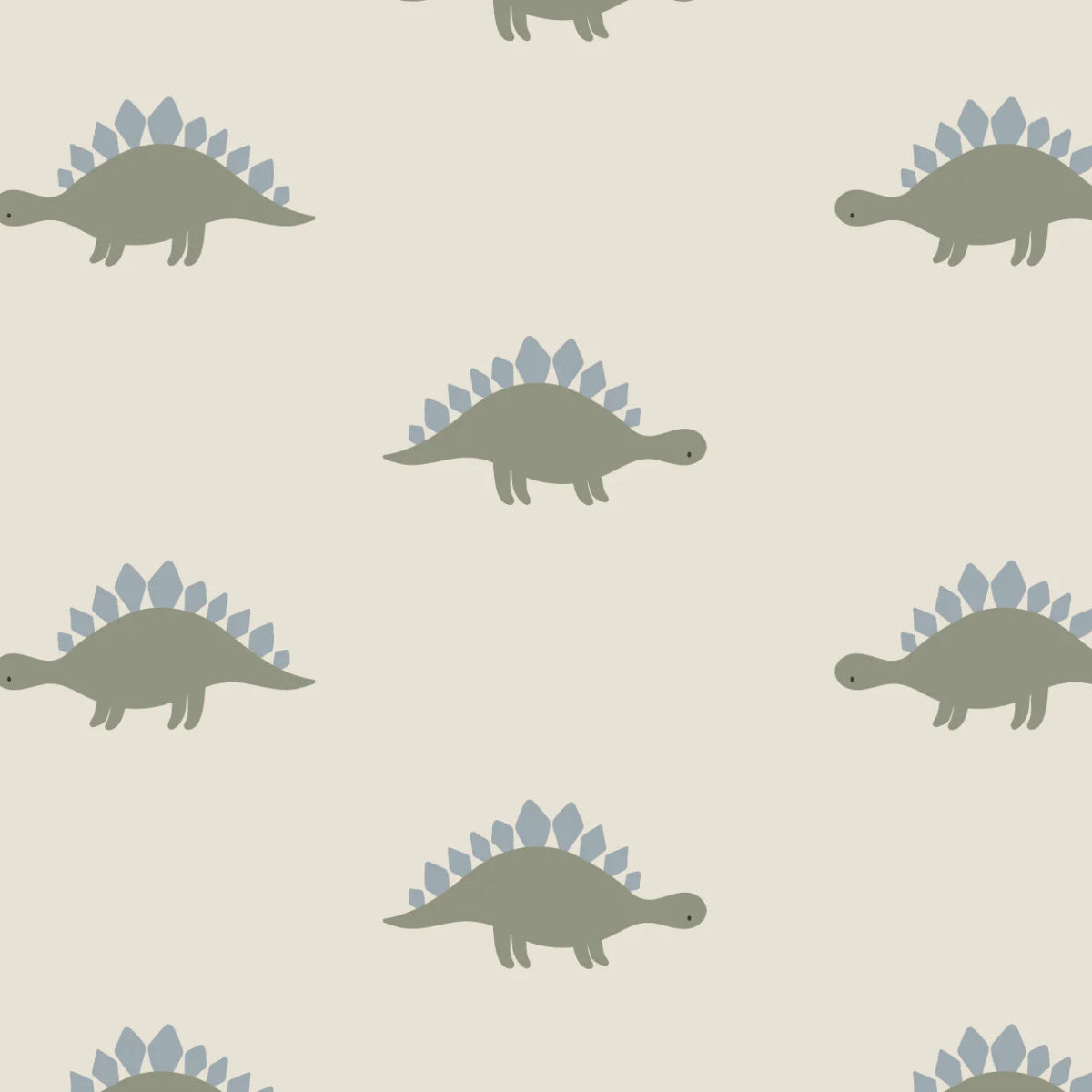 MUNKS & ME - Papier Peint Panoramique Pour Enfants - Otis Dinosaur Repeat