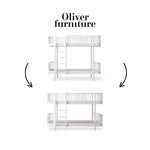 OLIVER FURNITURE - 041768 - Kit De Conversion Original, Lit Superposé - En Lit Superposé Mi - haut, Blanc