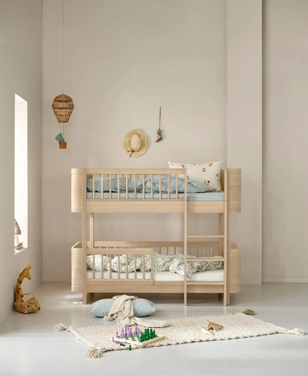 OLIVER FURNITURE - 041790 - Kit De Conversion Mini+, Lit Superposé Mi - haut - En 2 Lits Juniors, Chêne
