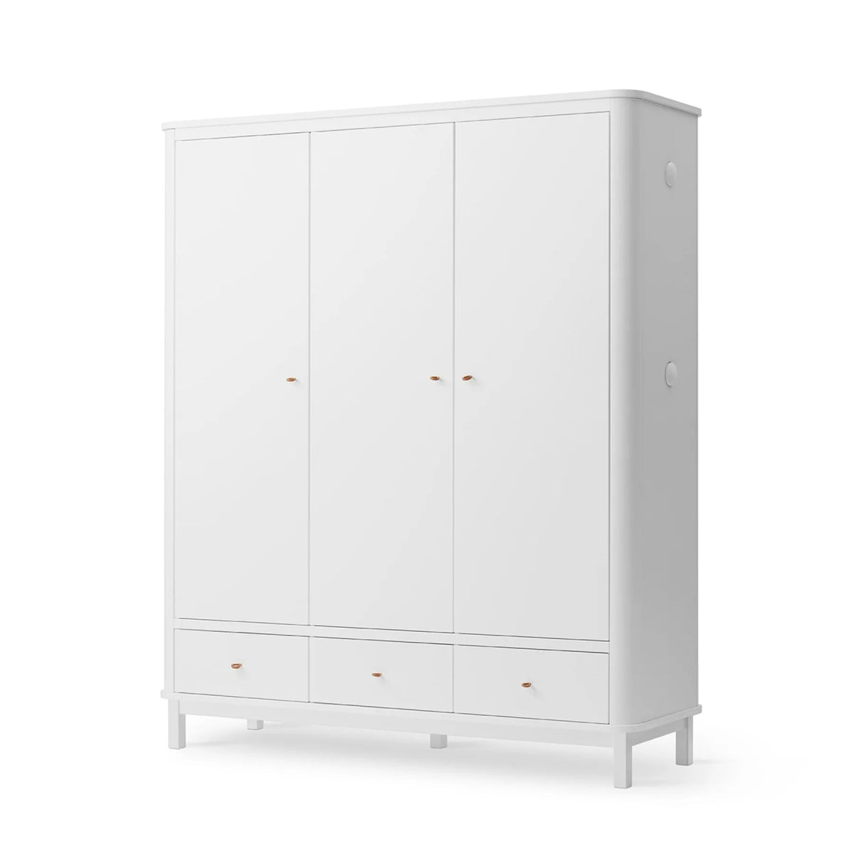 OLIVER FURNITURE - Armoire Oliver Furniture 3 Portes, Blanc