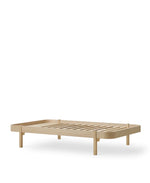 OLIVER FURNITURE-Lit 120 Wood Lounger, Chêne