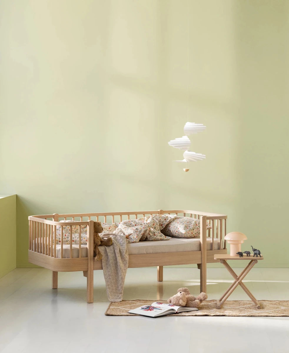OLIVER FURNITURE-Lit Banquette Junior, Original, 90x160cm, Chêne
