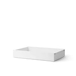 OLIVER FURNITURE - Lit Banquette Wood Original, Blanc