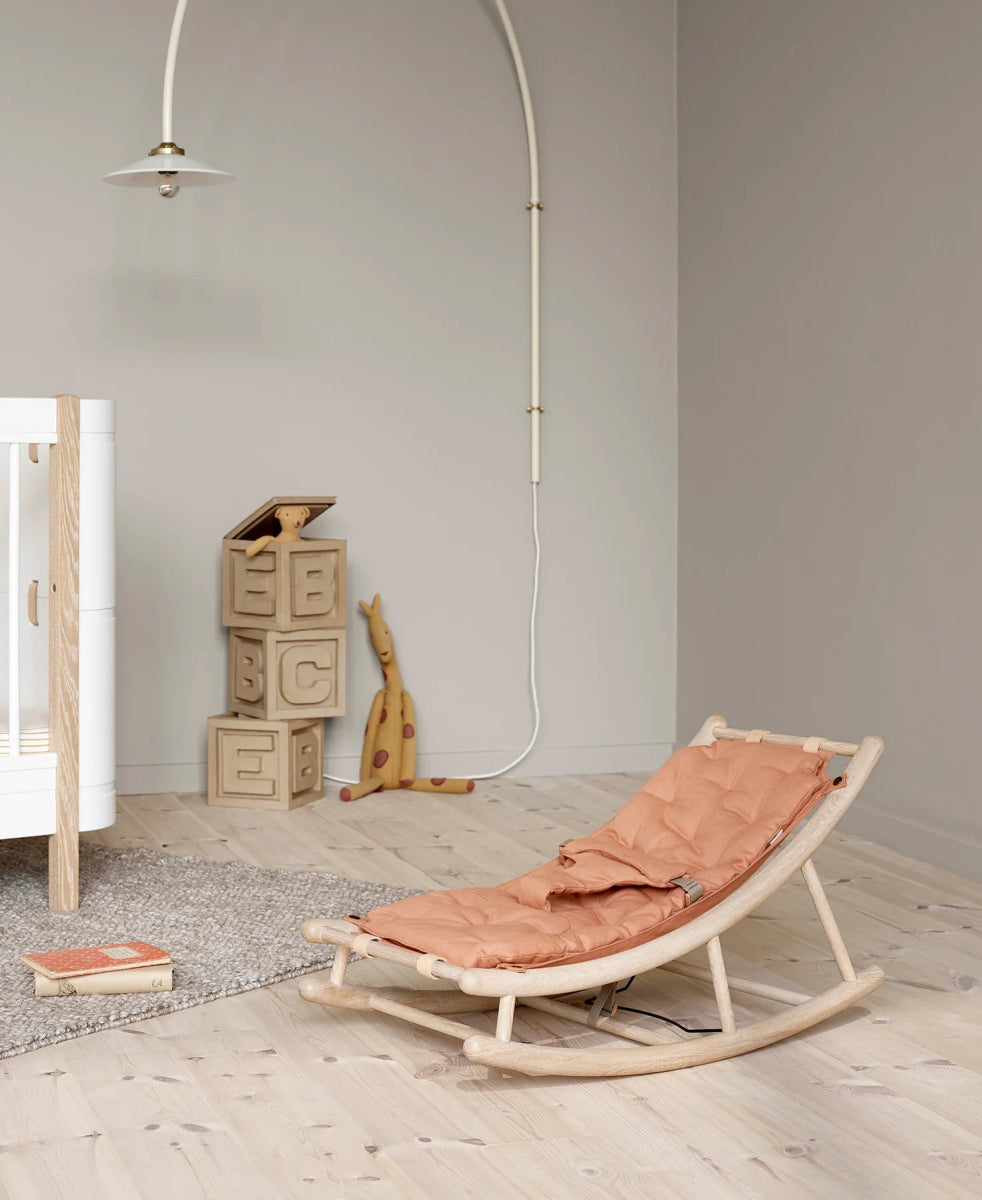 OLIVER FURNITURE - Transat Bébé & Enfant Wood, Chêne/Caramel