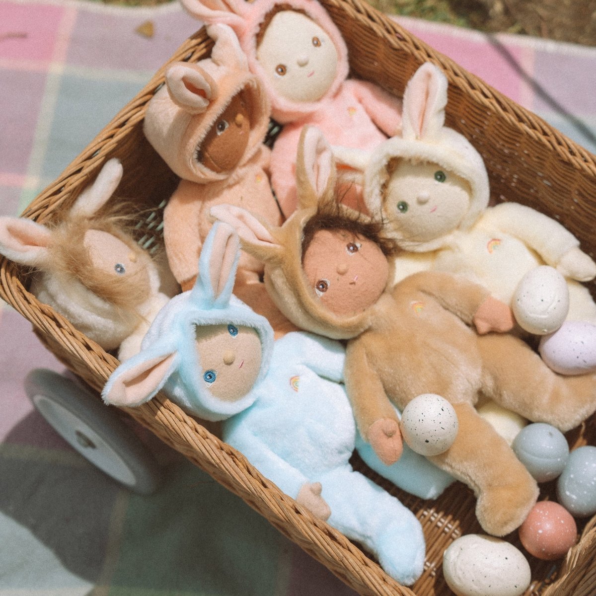 OLLI ELLA - Poupée Dinky Dinkum - Bucky Bunny - Latte