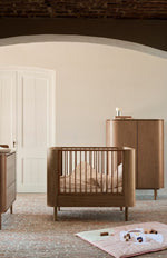 QUAX-Armoire Yume - Portes Rondes - Noyer