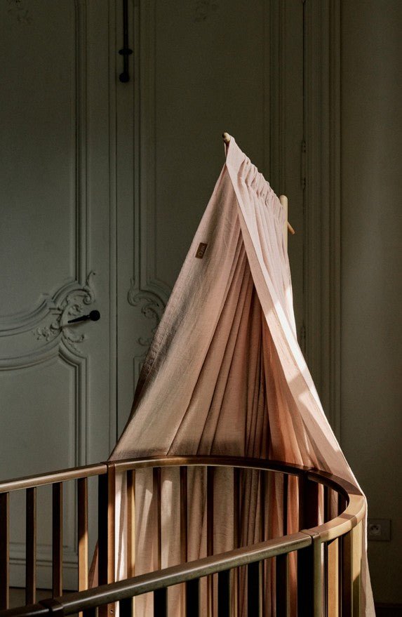 QUAX-Berceau/lit Lune - 70x90/70x130 Cm - Noyer