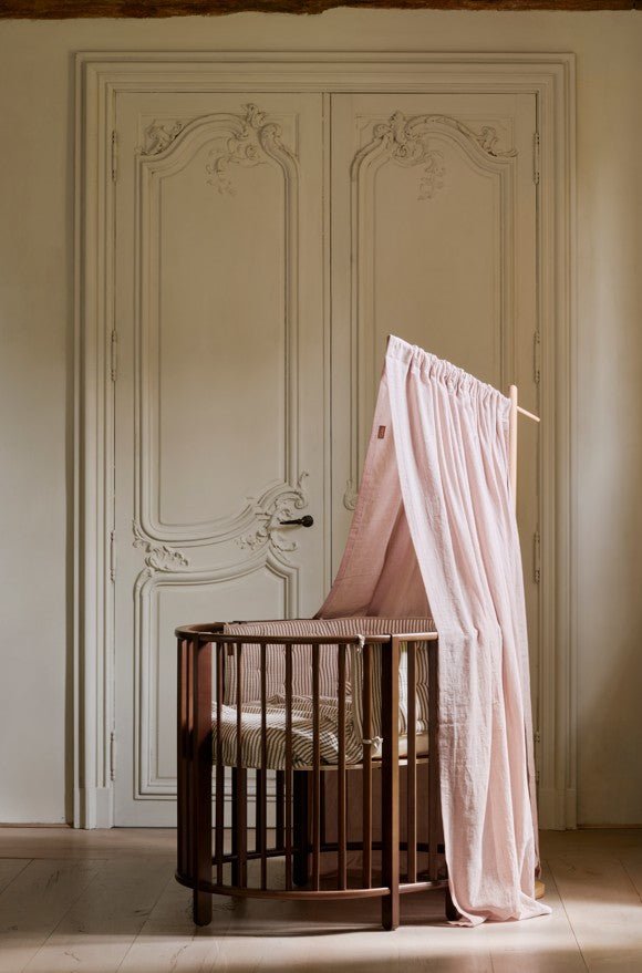 QUAX-Berceau/lit Lune - 70x90/70x130 Cm - Noyer