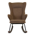 QUAX-Fauteuil À Bascule De Luxe - Coffee