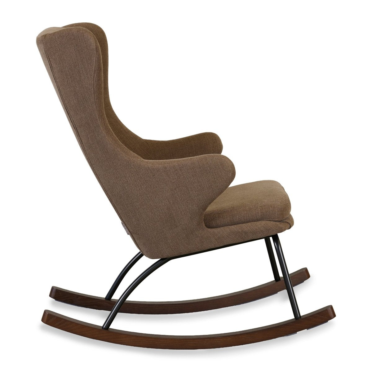 QUAX-Fauteuil À Bascule De Luxe - Coffee