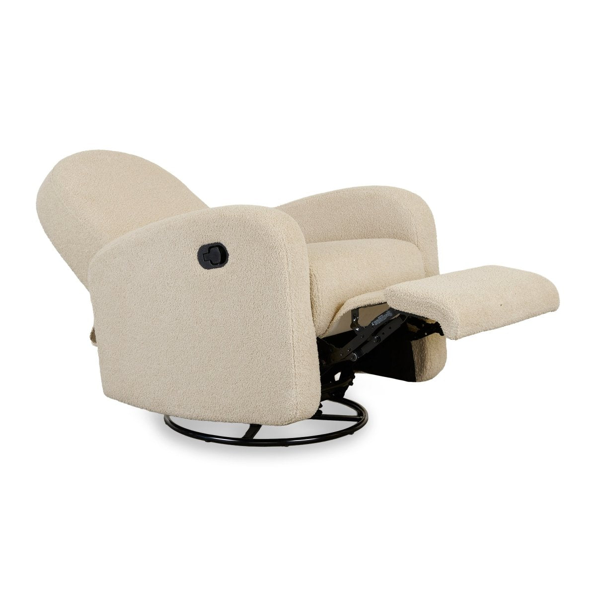 QUAX-Fauteuil D'Allaitement Swivel & Gliding - Teddy Taupe