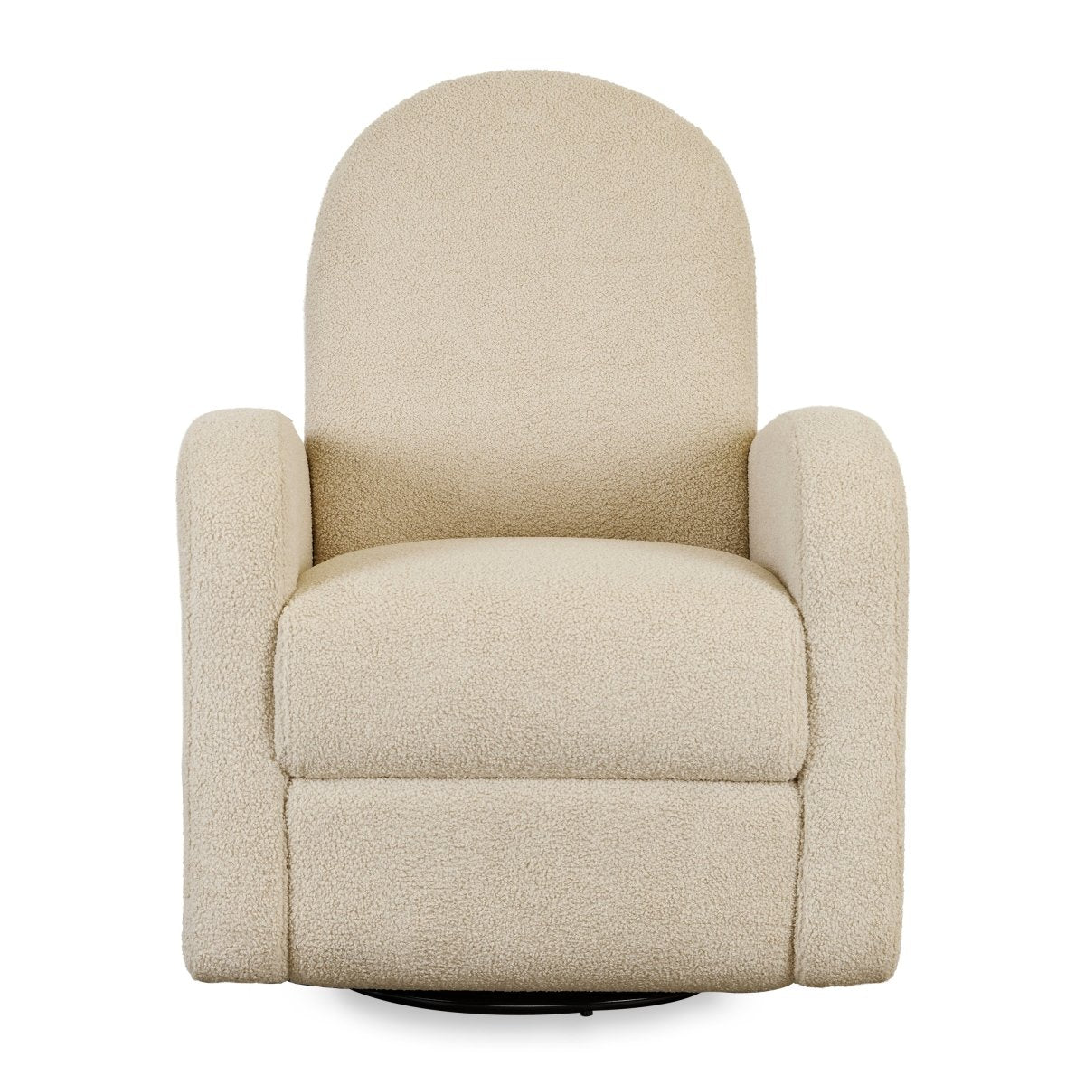 QUAX-Fauteuil D'Allaitement Swivel & Gliding - Teddy Taupe