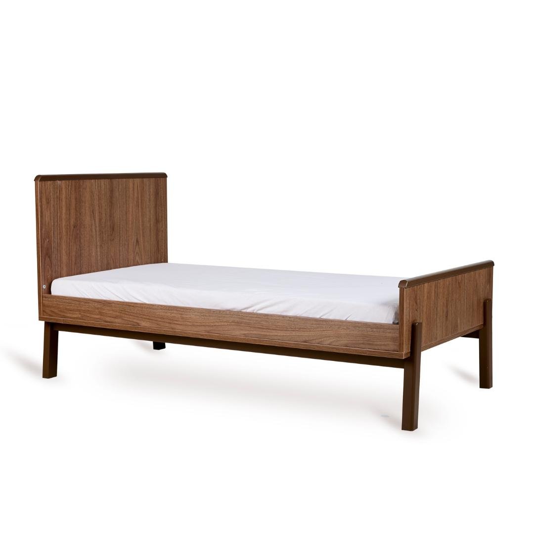 QUAX - Lit Bébé Évolutif ASHI 70 x 140 cm - Chataignier