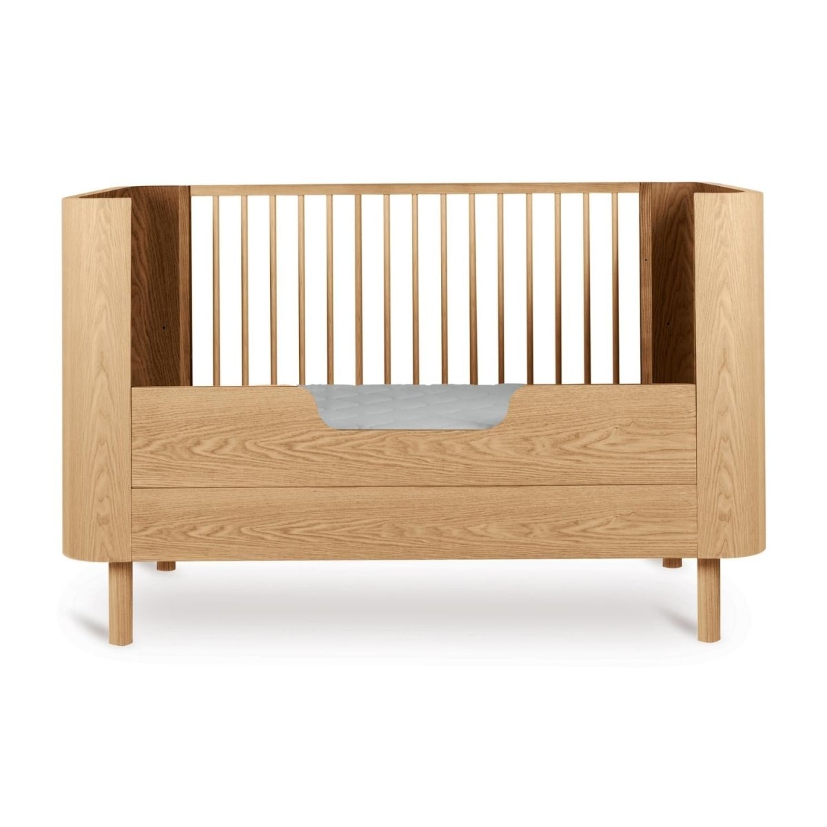 QUAX - Lit Bébé Évolutif YUME 70 x 140 cm - Frêne Naturel