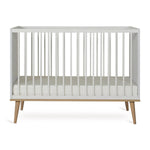 QUAX - Lit Bébé FLOW 120 x 60 cm - Blanc