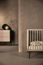 QUAX - Lit Bébé FLOW 120 x 60 cm - Pierre