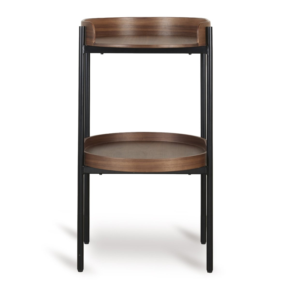 QUAX-Table A Langer Oeuf - Noyer/Noir