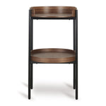 QUAX-Table A Langer Oeuf - Noyer/Noir