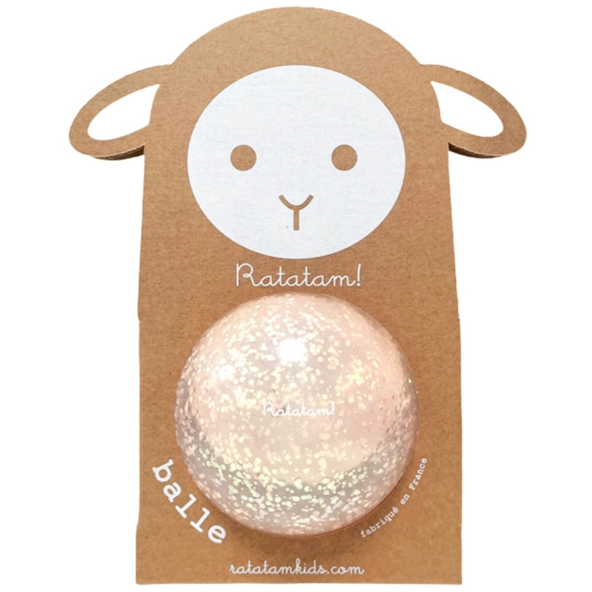 RATATAM KIDS - Balle De Manipulation Bulle Rose 10cm