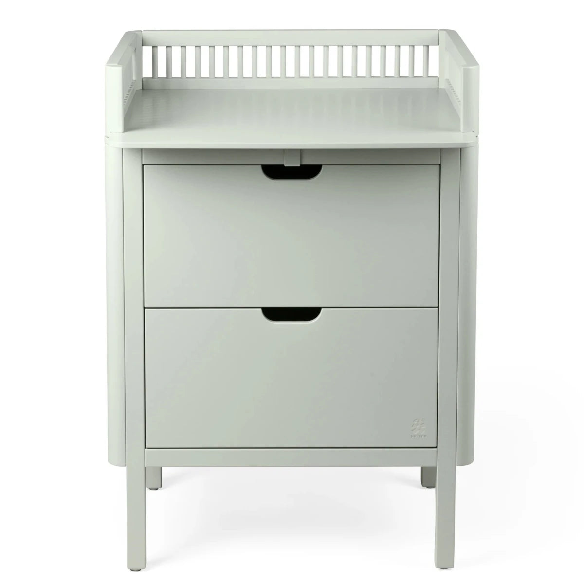 SEBRA - Table À Langer Sebra, Avec Tiroirs, Vert