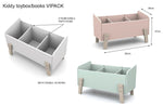 VIPACK - Coffre à Jouets KIDDY Old Pink