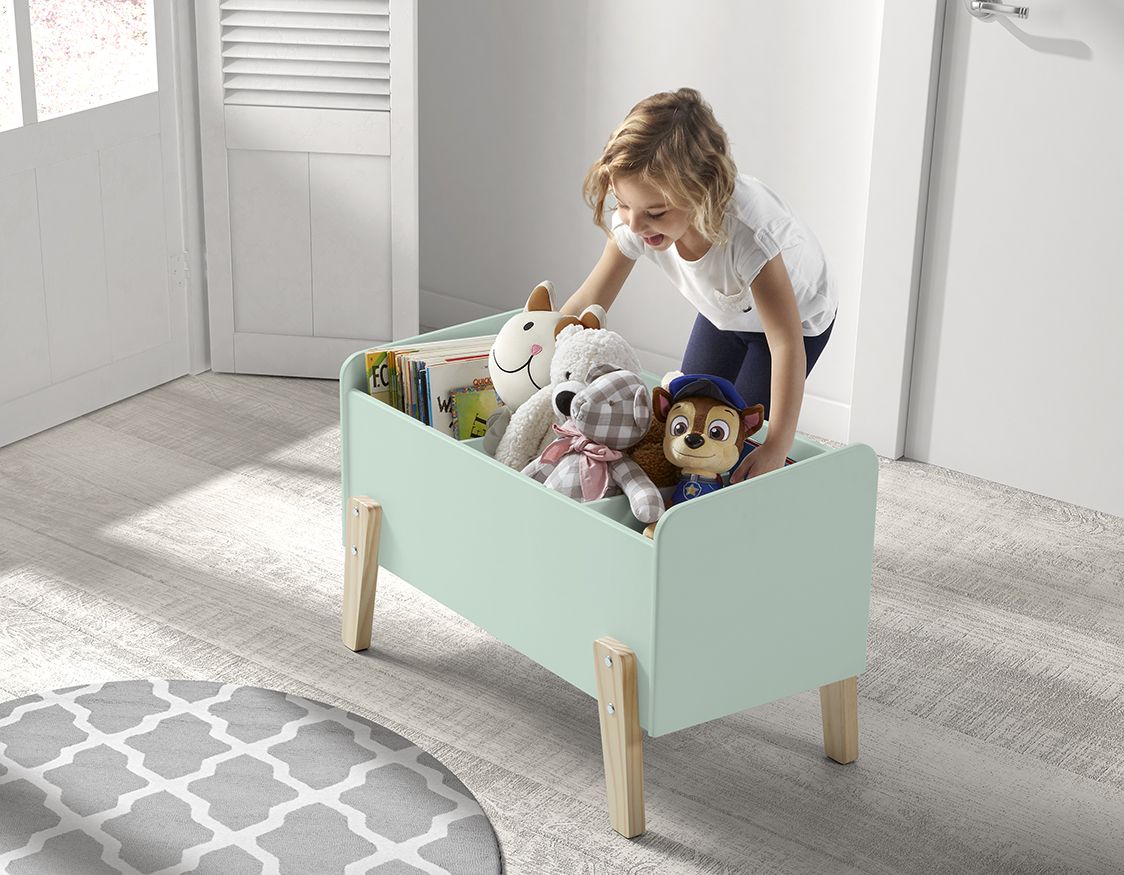 VIPACK - Coffre à Jouets KIDDY Vert