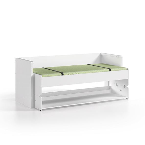 VIPACK - Lit Bureau DENVER 90x200cm Blanc