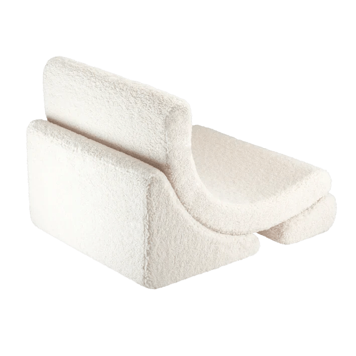 WIGIWAMA - Chaise Lune - Blanc Cassé