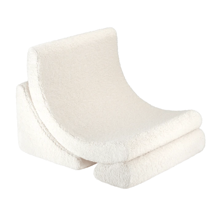 WIGIWAMA - Chaise Lune - Blanc Cassé