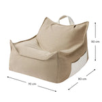 WIGIWAMA - Ensemble Pouf D'extérieur Dune + Ottoman
