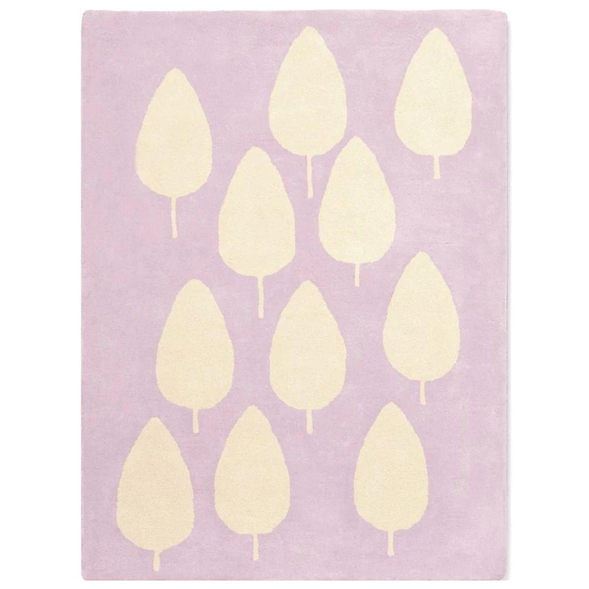 BLEUU - STUDIO - Tapis Enfant Forêt Lilas 120 x 170 Cm